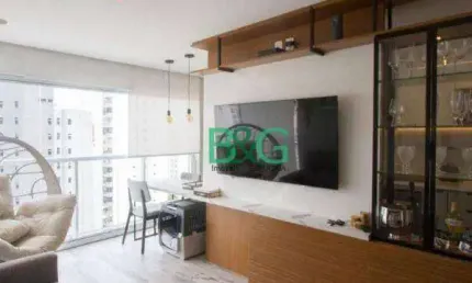 Apartamento com 1 dormitório à venda, 43 m² por r$ 786.900,00 - campo belo - são paulo/sp
