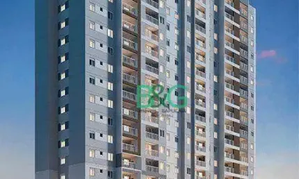 Apartamento à venda, 44 m² por r$ 368.050,00 - campestre - santo andré/sp