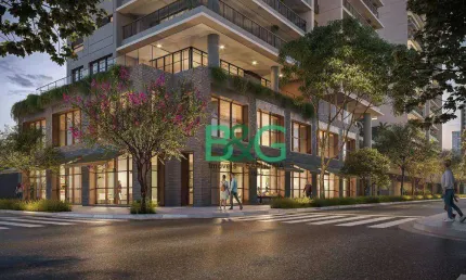 Apartamento com 4 dormitórios à venda, 164 m² por R$ 2.944.244,16 - Brooklin - São Paulo/SP