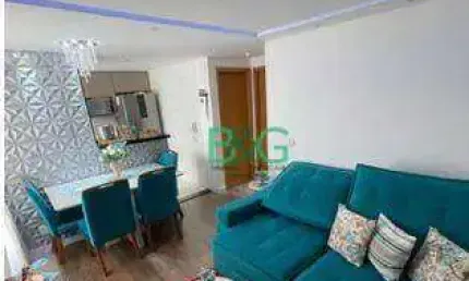 Apartamento com 2 dormitórios à venda, 47 m² por r$ 248.900,00 - água chata - guarulhos/sp