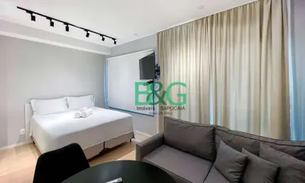 Studio com 1 dormitório para alugar, 27 m² por R$ 4.510,00/mês - Vila Olímpia - São Paulo/SP