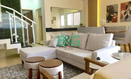 Sobrado à venda, 126 m² por R$ 950.000,00 - Chácara Faggion - Suzano/SP