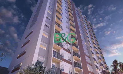 Apartamento com 2 dormitórios à venda, 37 m² por R$ 300.960,00 - Vila das Belezas - São Paulo/SP