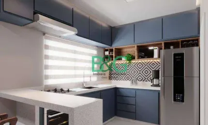 Apartamento com 2 dormitórios à venda, 35 m² por r$ 236.061,62 - vila bela - são paulo/sp