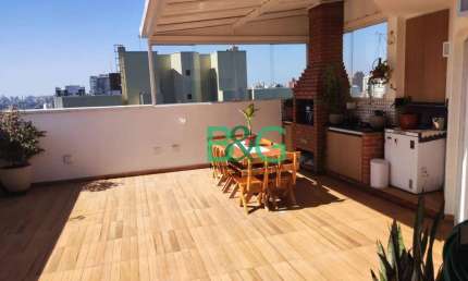 Cobertura com 3 dormitórios à venda, 131 m² por R$ 1.385.000,00 - Vila Gomes Cardim - São Paulo/SP