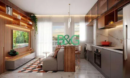 Studio com 1 dormitório à venda, 38 m² por R$ 448.448,30 - Vila Guarani (Zona Sul) - São Paulo/SP