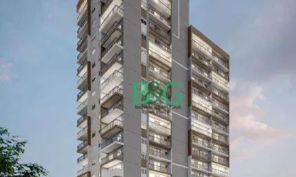Apartamento com 2 dormitórios à venda, 39 m² por r$ 643.711,86 - vila pompeia - são paulo/sp
