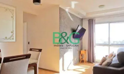 Apartamento com 3 dormitórios à venda, 74 m² por r$ 489.000,00 - vila amélia - são paulo/sp