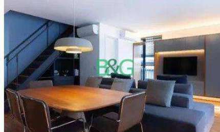 Cobertura com 1 dormitório à venda, 81 m² por R$ 1.544.000,00 - Moema - São Paulo/SP