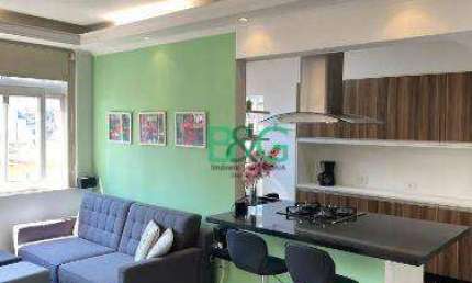 Apartamento com 2 dormitórios para alugar, 96 m² por R$ 5.193,38/mês - Brooklin - São Paulo/SP