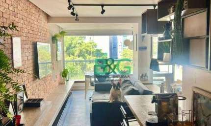 Apartamento com 1 dormitório à venda, 48 m² por R$ 1.000.000 - Cerqueira César - São Paulo/SP