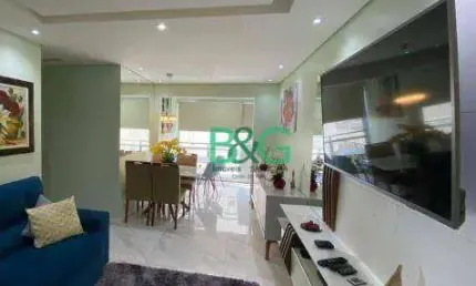 Apartamento com 3 dormitórios à venda, 73 m² por r$ 748.900,00 - fátima - guarulhos/sp