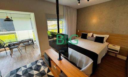 Apartamento Garden com 1 dormitório para alugar, 77 m² por R$ 7.637,83/mês - Chácara Santo Antônio - São Paulo/SP