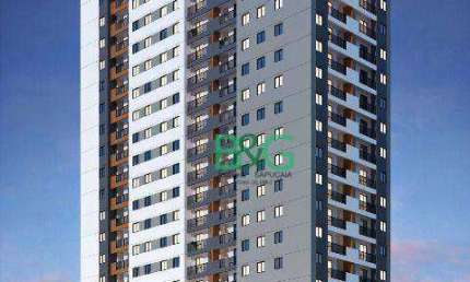 Apartamento com 2 dormitórios à venda, 38 m² por R$ 329.630,56 - Várzea de Baixo - São Paulo/SP