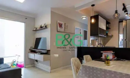 Apartamento com 2 dormitórios à venda, 49 m² por r$ 307.000,00 - parque novo mundo - são paulo/sp