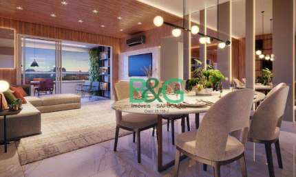 Apartamento com 3 dormitórios à venda, 129 m² por R$ 1.766.160,00 - Embaré - Santos/SP