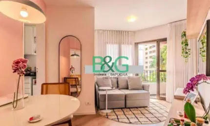 Apartamento com 1 dormitório, 37 m² - venda por R$ 630.000,00 ou aluguel por R$ 4.412,00/mês - Vila Nova Conceição - São Paulo/SP