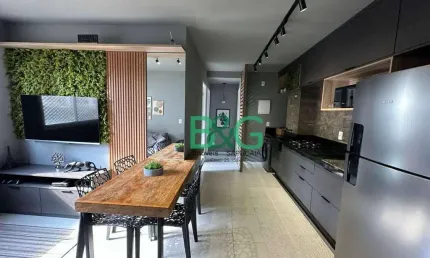 Apartamento com 2 dormitórios à venda, 40 m² por r$ 416.000,00 - belenzinho - são paulo/sp