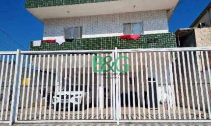 Casa com 2 dormitórios à venda, 38 m² por R$ 135.931,59 - Samambaia - Praia Grande/SP