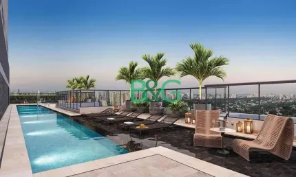 Apartamento Garden com 4 dormitórios à venda, 199 m² por R$ 3.156.650,00 - Santo Amaro - São Paulo/SP