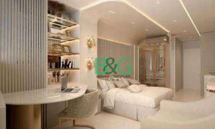 Apartamento com 1 dormitório à venda, 30 m² por R$ 850.000,00 - Brooklin - São Paulo/SP