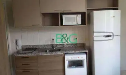 Studio com 1 dormitório para alugar, 41 m² por R$ 2.818/mês - Centro - São Paulo/SP