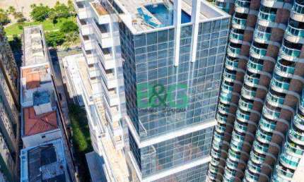 Studio com 1 dormitório à venda, 25 m² por R$ 332.607,82 - José Menino - Santos/SP