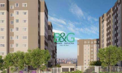 Apartamento com 2 dormitórios à venda, 31 m² por R$ 219.111,70 - Parque do Carmo - São Paulo/SP