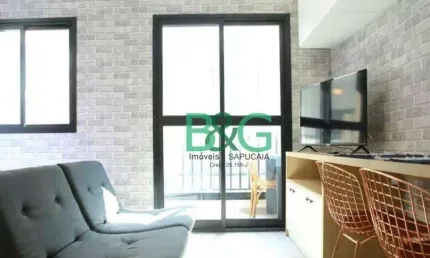 Apartamento com 1 dormitório à venda, 25 m² por r$ 449.000 - liberdade - são paulo/sp