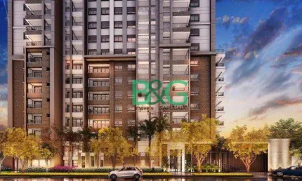 Studio com 1 dormitório à venda, 40 m² por R$ 629.034,08 - Brooklin Novo - São Paulo/SP