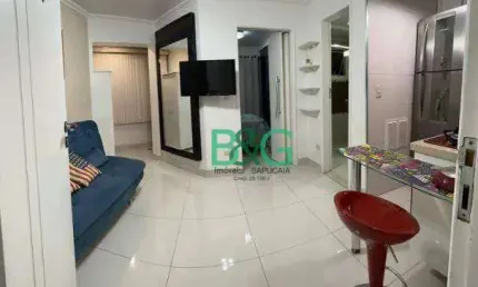 Apartamento com 1 dormitório à venda, 41 m² por r$ 430.000 - centro histórico de são paulo - são paulo/sp