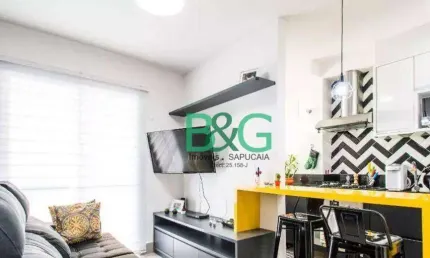 Apartamento com 1 dormitório à venda, 35 m² por r$ 519.000 - aclimação - são paulo/sp