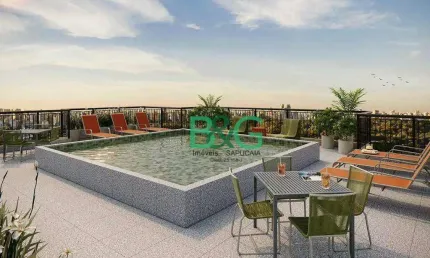 Apartamento com 2 dormitórios à venda, 41 m² por r$ 409.500,00 - tatuapé - são paulo/sp
