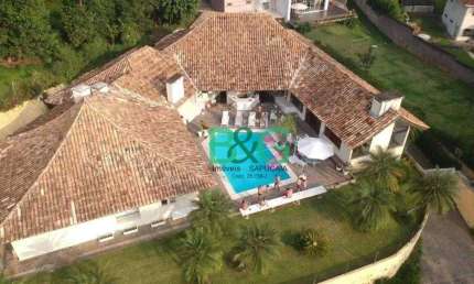 Casa com 4 dormitórios, 578 m² - venda por R$ 3.500.000,00 ou aluguel por R$ 21.500,00/mês - Chácara Granja Velha - Cotia/SP