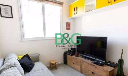 Apartamento com 1 dormitório à venda, 33 m² por R$ 349.000 - Barra Funda - São Paulo/SP
