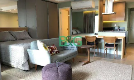 Apartamento com 1 dormitório à venda, 43 m² por r$ 800.000 - brooklin paulista - são paulo/sp