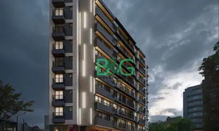Studio com 1 dormitório à venda, 18 m² por R$ 308.561,57 - Alto de Pinheiros - São Paulo/SP