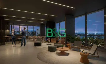 Studio com 1 dormitório à venda, 37 m² por R$ 783.705,68 - Paraíso - São Paulo/SP
