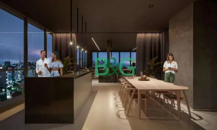 Studio com 1 dormitório à venda, 37 m² por R$ 779.186,40 - Paraíso - São Paulo/SP