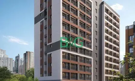 Studio com 1 dormitório à venda, 22 m² por R$ 319.196,80 - Brooklin Paulista - São Paulo/SP