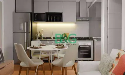 Apartamento com 2 dormitórios à venda, 38 m² por R$ 279.060,35 - Vila Carrão - São Paulo/SP