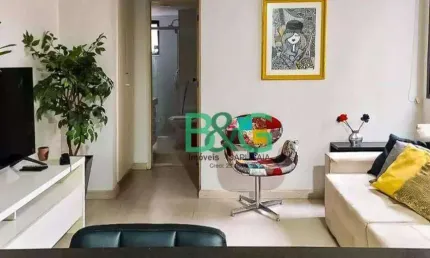 Apartamento com 1 dormitório à venda, 40 m² por r$ 799.000 - indianópolis - são paulo/sp