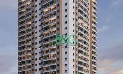 Apartamento com 2 dormitórios à venda, 46 m² por r$ 621.163,12 - vila gumercindo - são paulo/sp