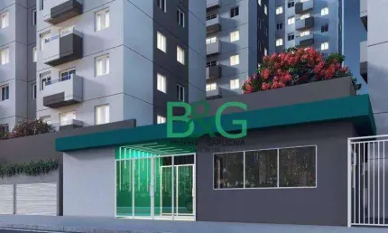 Apartamento com 2 dormitórios à venda, 42 m² por R$ 343.401,36 - Jabaquara - Santos/SP