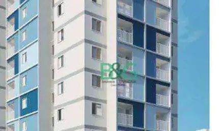 Apartamento com 2 dormitórios à venda, 40 m² por r$ 419.015,62 - vila firmiano pinto - são paulo/sp