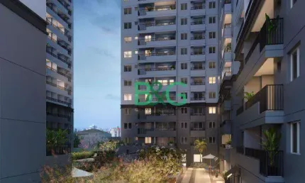 Apartamento com 2 dormitórios à venda, 41 m² por r$ 340.722,36 - ipiranga - são paulo/sp