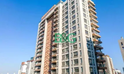 Apartamento com 1 dormitório à venda, 32 m² por r$ 450.450,00 - brooklin - são paulo/sp