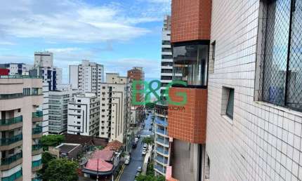 Apartamento com 2 dormitórios à venda, 110 m² por R$ 832.000 - Boqueirão - Praia Grande/SP