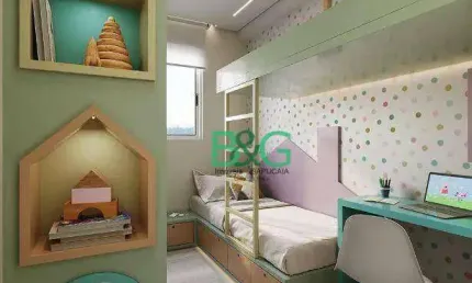 Apartamento com 2 dormitórios à venda, 43 m² por R$ 364.659,54 - Penha de França - São Paulo/SP