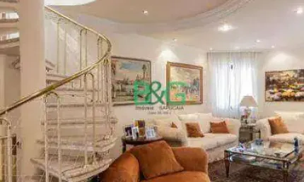 Cobertura com 5 dormitórios à venda, 496 m² por r$ 2.599.000,00 - vila santo estevão - são paulo/sp